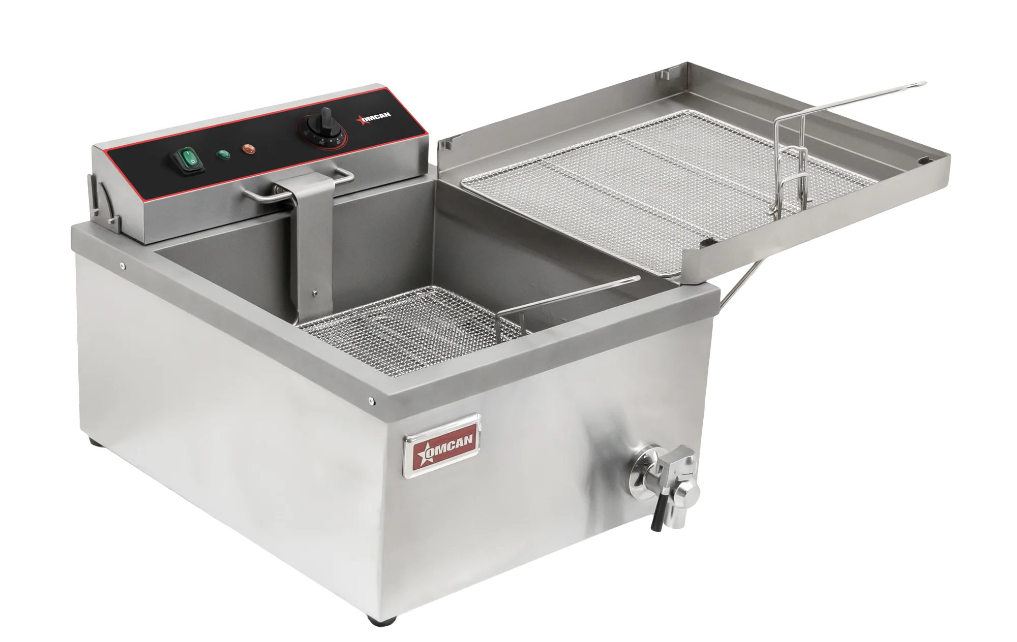 25 lbs. (3 Gal) Oil Capacity Countertop Electric Fryer – 120V, 1Ph, 1700W