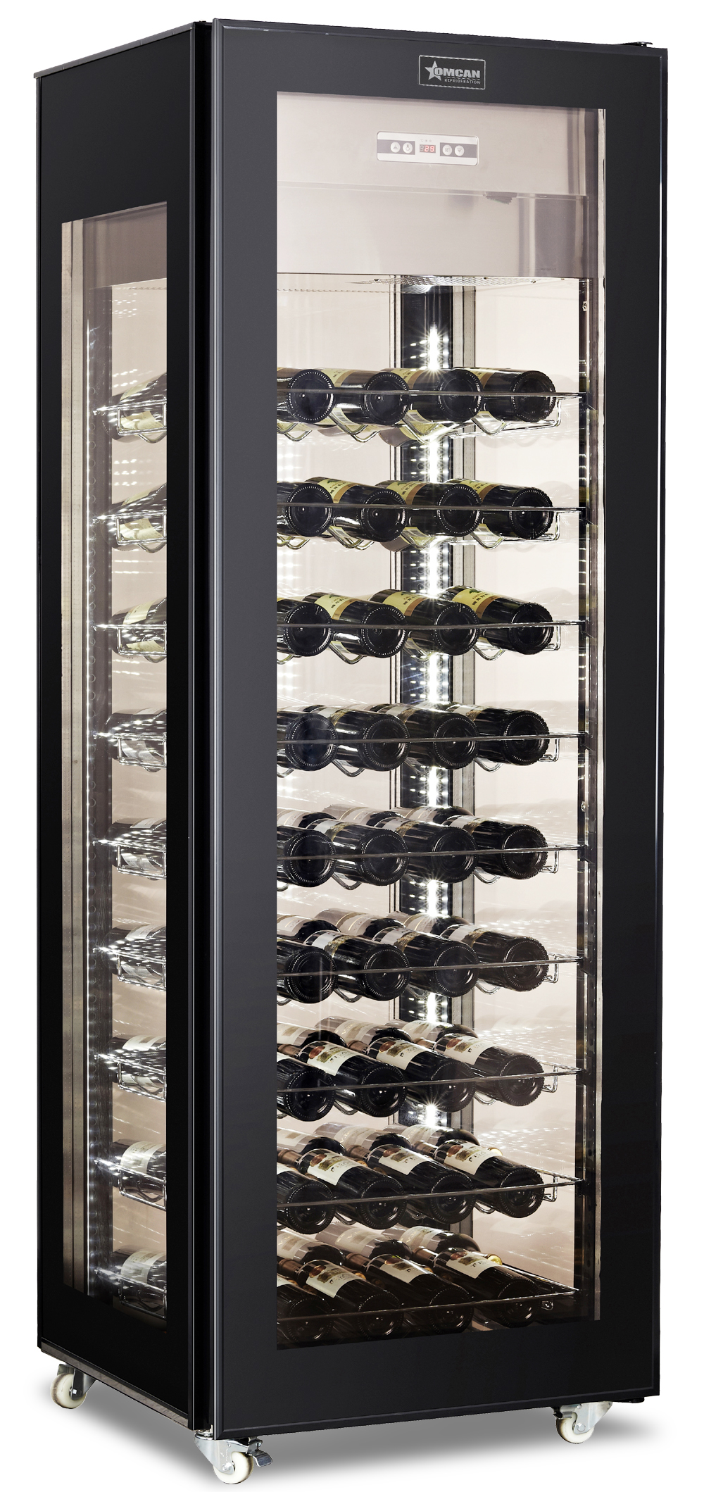 26" Single Zone Wine Cooler with 81 Bottle capacity