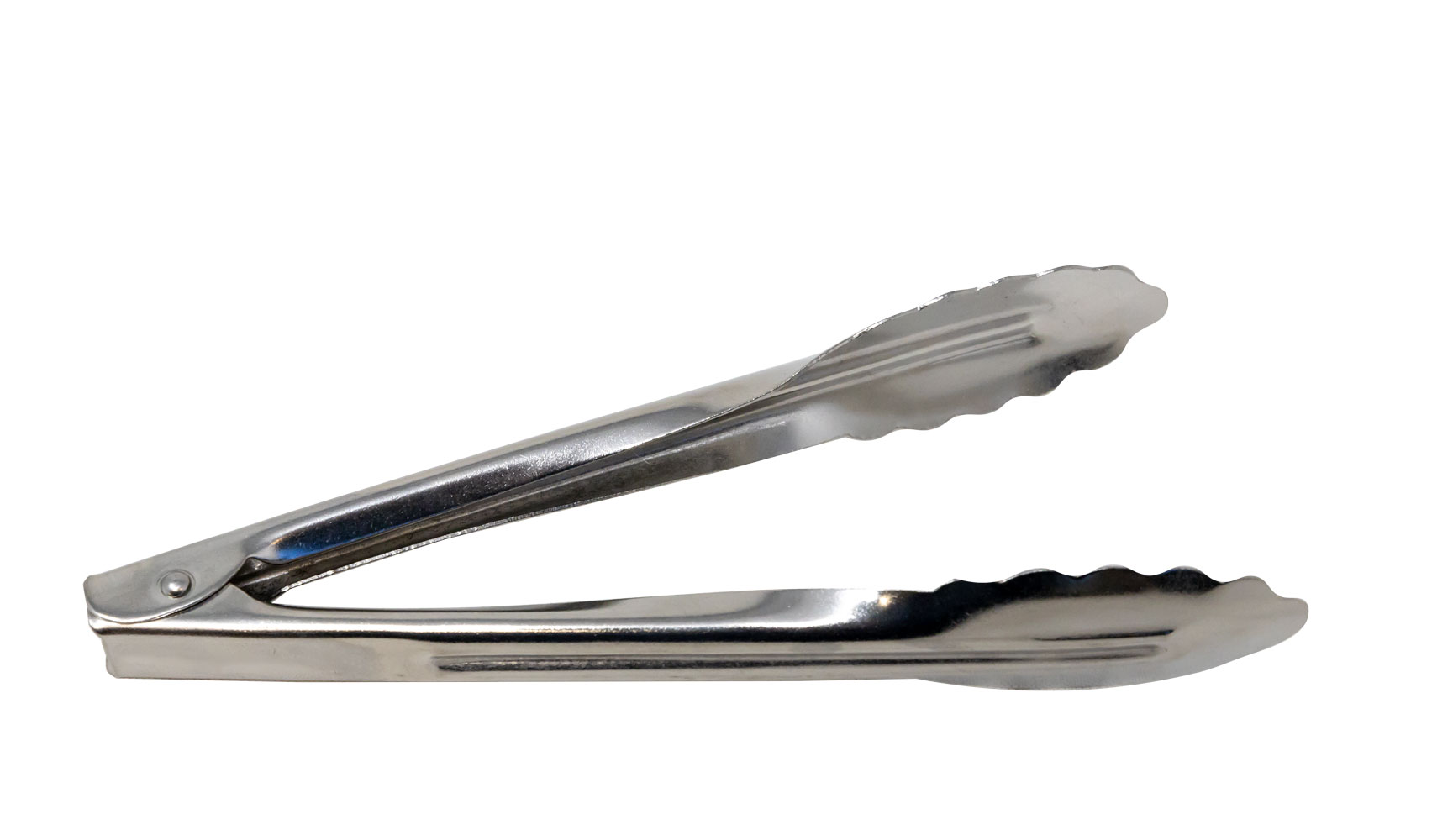 7" Stainless Steel Coiled Spring Utility Tongs – Heavy-Duty
