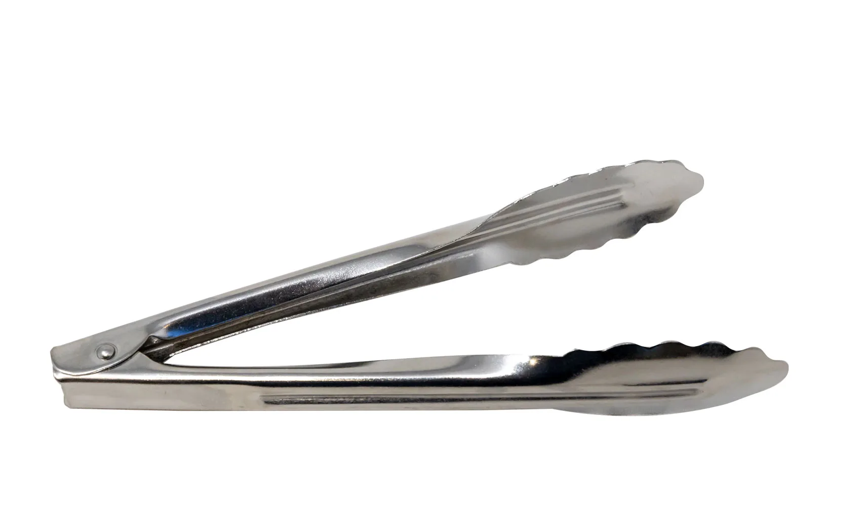 7" Stainless Steel Coiled Spring Utility Tongs – Heavy-Duty