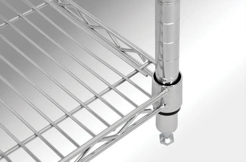 24″ x 48″ x 72″ Chrome Shelving Kit