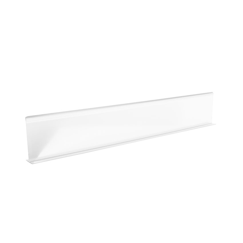 5″ x 30″ Clear Divider with Clear Beading