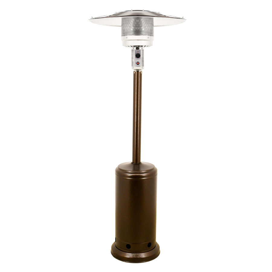 87" Powder-Coated Brown Patio Heater with 45000 BTU – Propane cCSAus