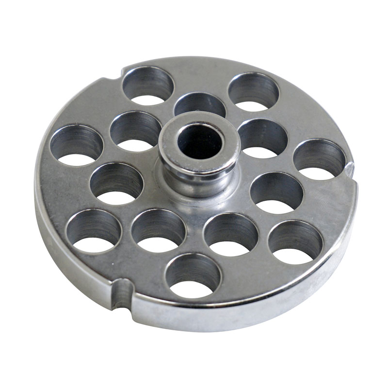 D2 Steel #32 Machine Plate with Hub 16mm (5/8″) – Three Notches, Round