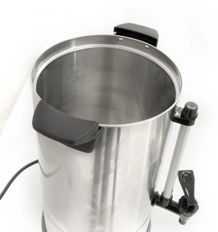 13.2L / 3.5 Gallon Stainless Steel Coffee Percolator – 89 cups per hour