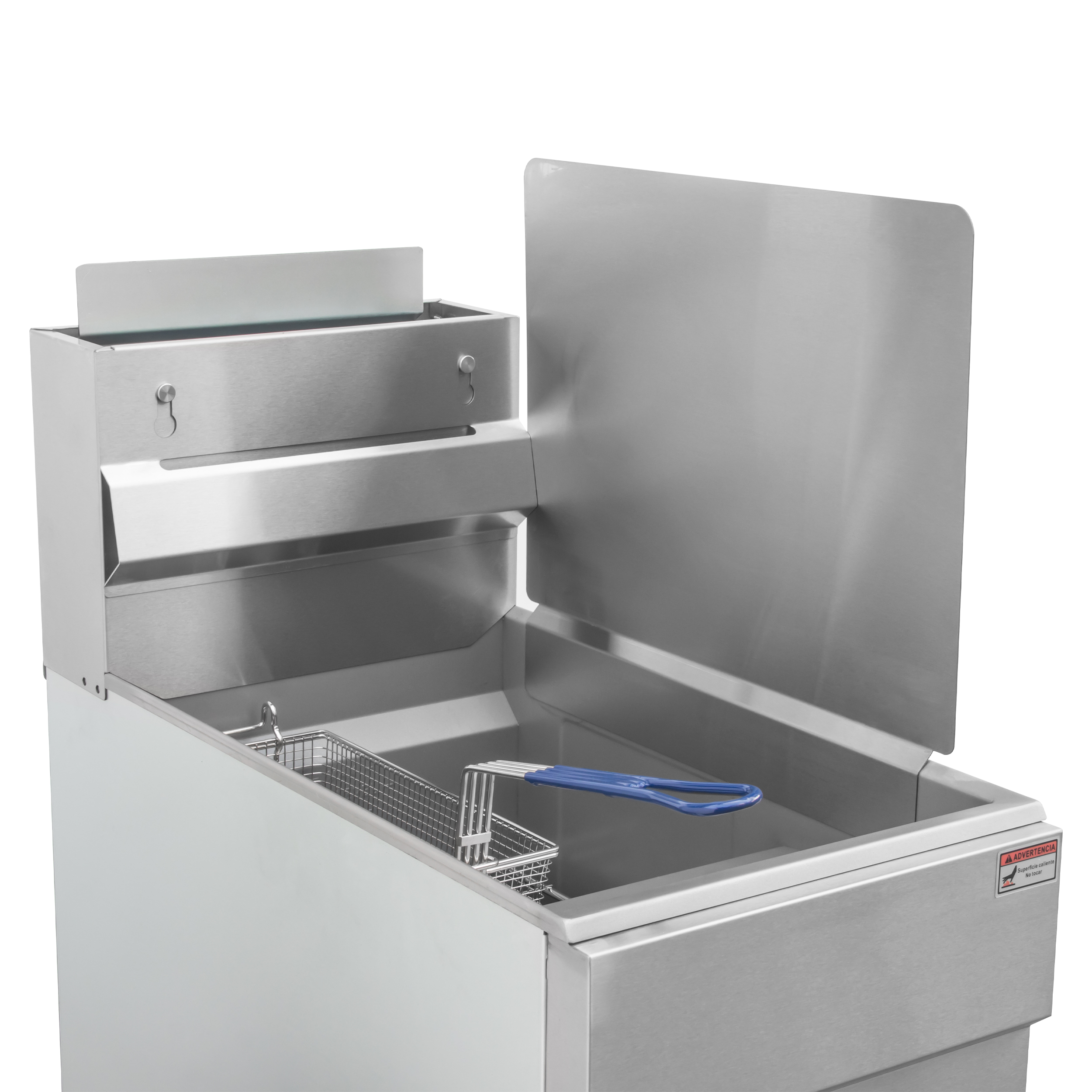 Stainless Steel Side Splash Guard for Fryer for 44225, 43422 and 46021