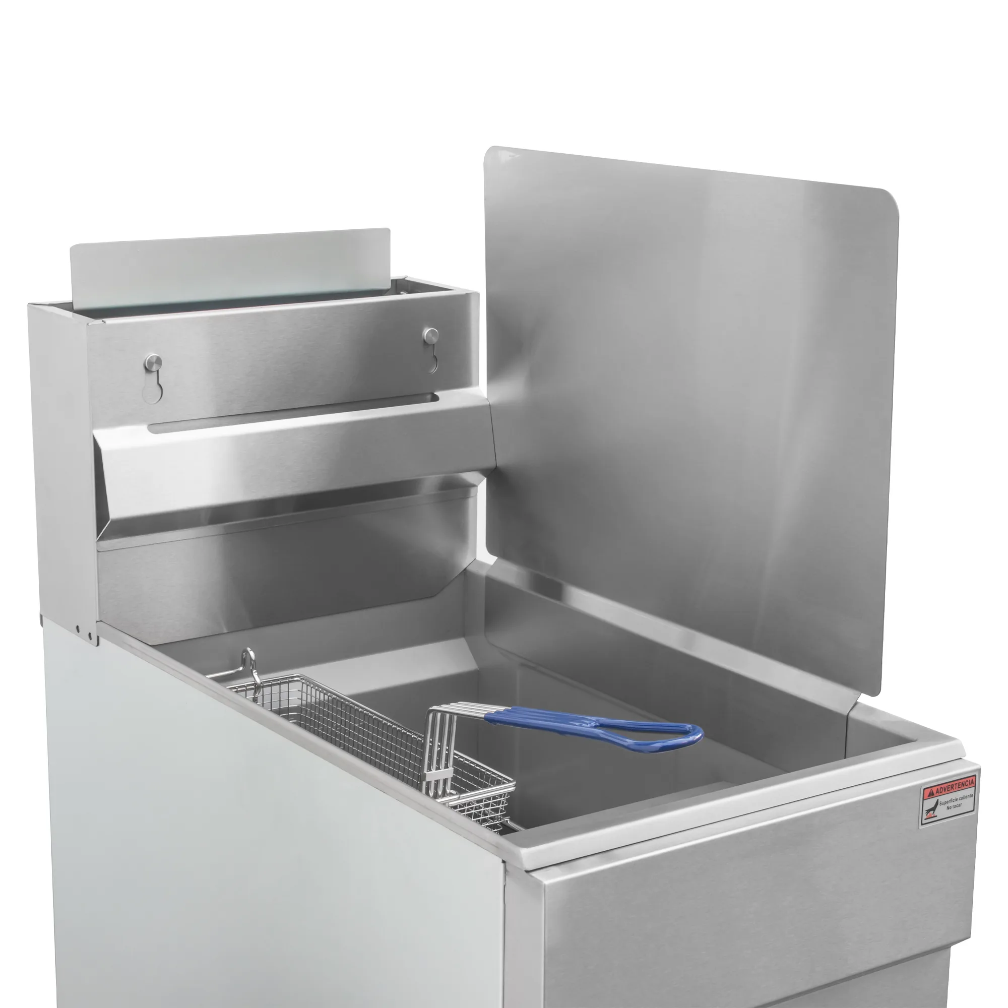 Stainless Steel Side Splash Guard for Fryer for 44225, 43422 and 46021