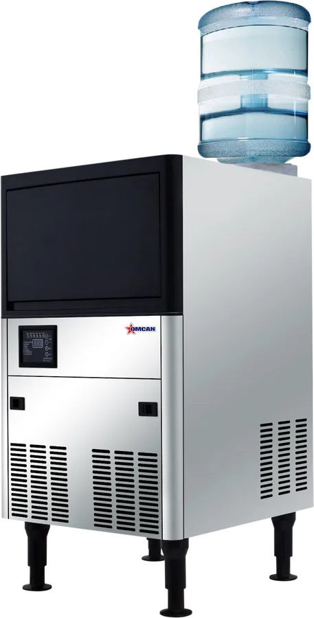 20″ Ice Maker Machine with Dual Water Input and 33 lb. Ice Bin – Ice Yield 80 lb. per Day