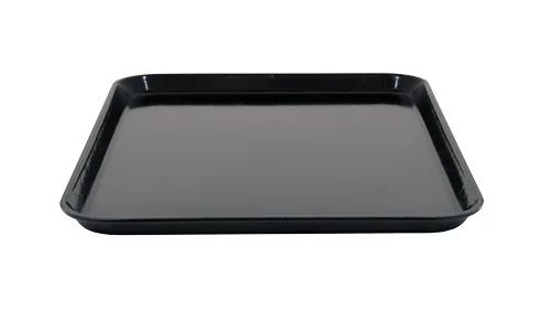 26″ x 18″ x 3/4″ Black Fiberglass Market Tray
