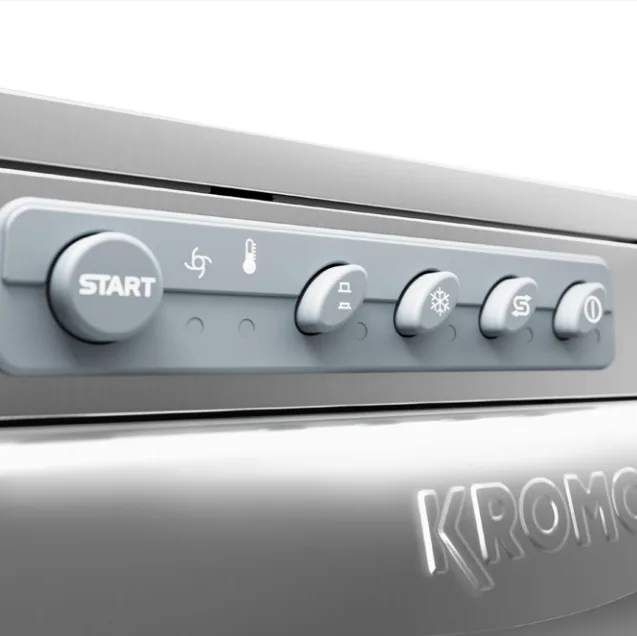 Kromo Dupla-50-USA High-Temperature Undercounter Dishwasher | Trento – 220-240 W, 1 Ph, 7.09 kW