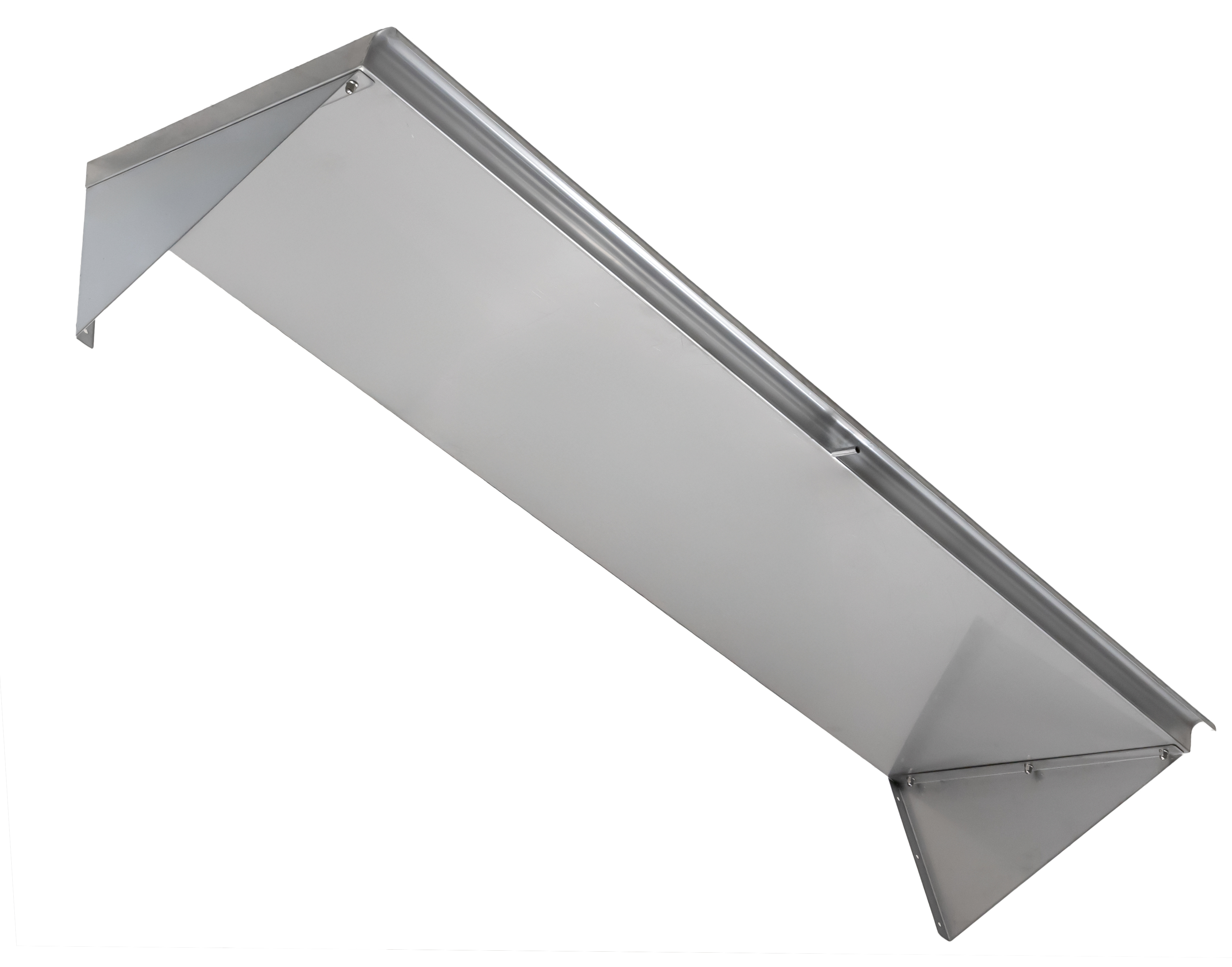 72" Stainless Steel Slanted Rack Shelf