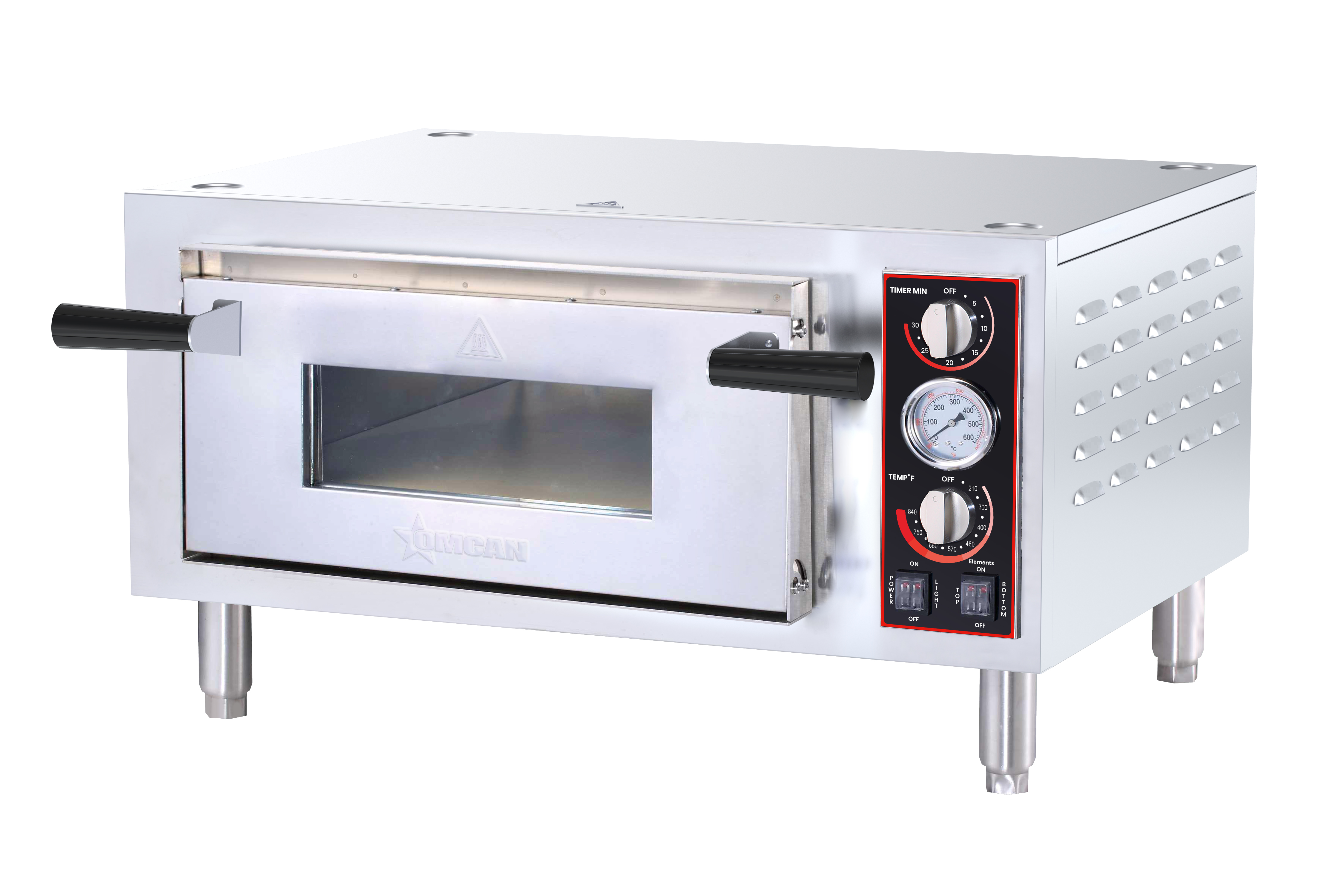28" Countertop Single Chamber Pizza Oven with 18" Chamber