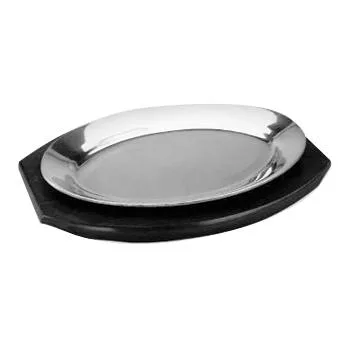 Black Wood Underliner for 11″ Aluminum Sizzling Platter