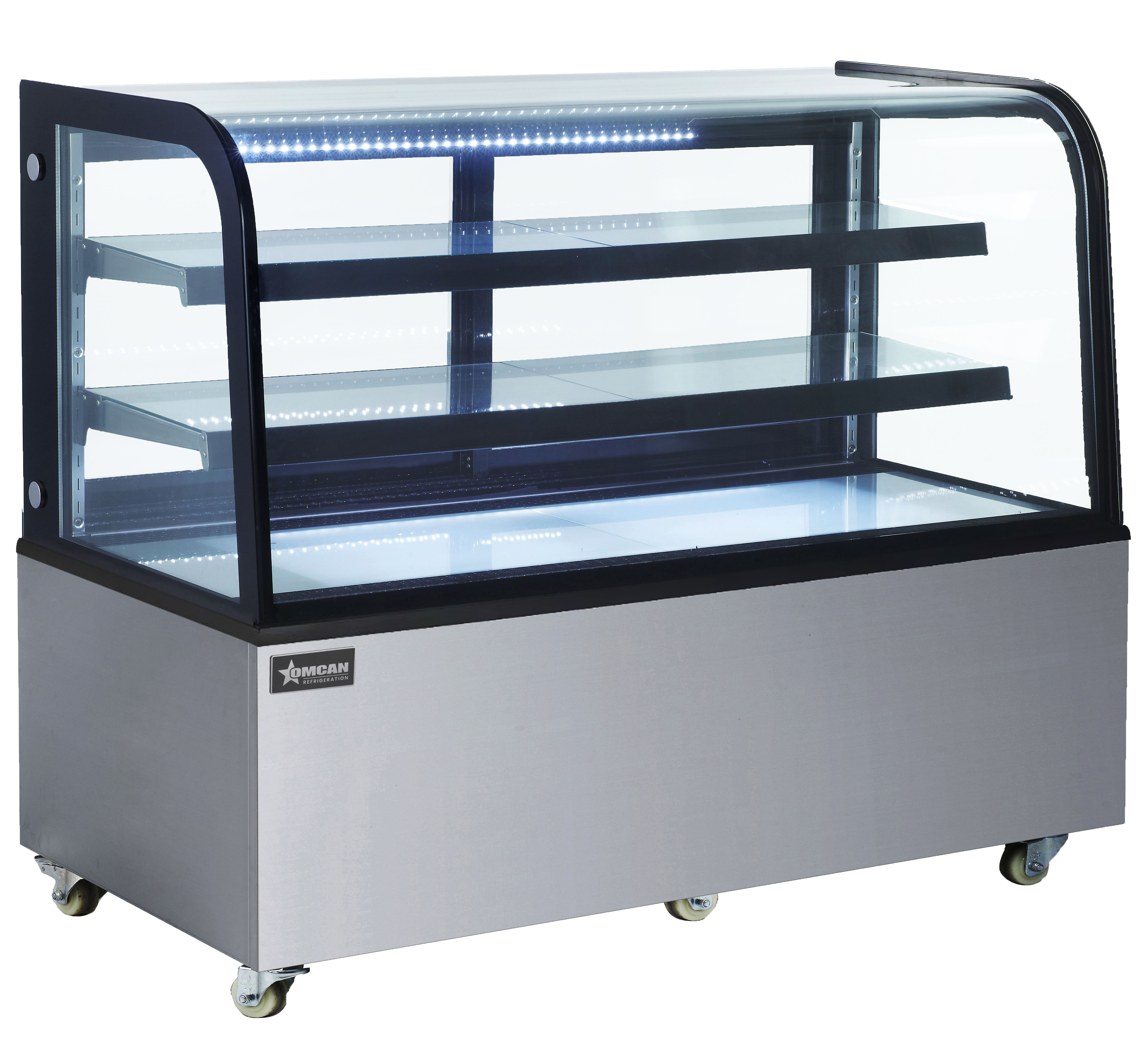 60" Two (2) Shelf Non-Refrigerated Dry Bakery Display Case, 18 cu.ft (500 L)