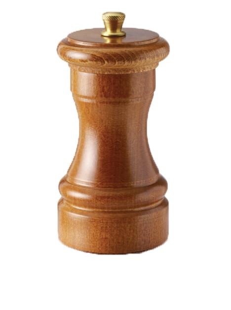 Classic Collection – 4" Pepper Mill Traditional Dark Italian Beech Wood