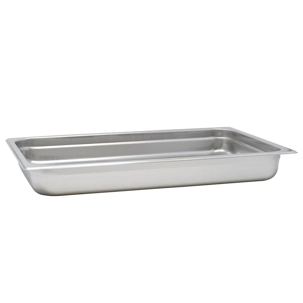GN 1/1 Full-Size Stainless Steel Steam Table Pan – 2.5″ Deep