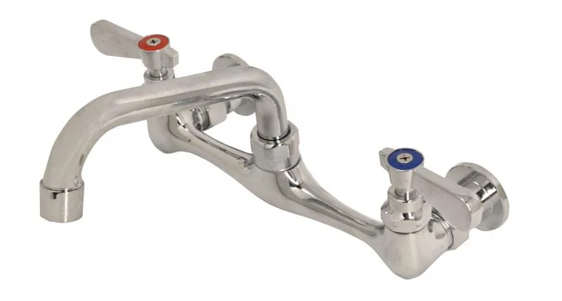 Splash Mounted 6" Spout Faucet for 18″ x 18″ – One Tub Sinks and Blender Station