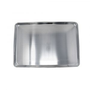 PERFORATED ALUMINUM TRAY