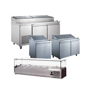 REFRIGERATED PREP TABLES