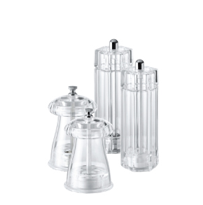 ACRYLIC RESIN SALT AND PEPPER MILLS