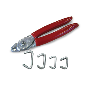 HOG RING PLIERS AND HOG RINGS