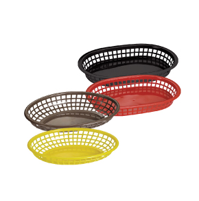 PLASTIC OVAL BASKETS