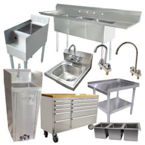 TABLES AND SINKS